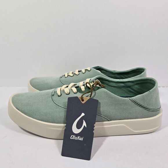 Olukai Tradewind Bamboo Casual Shoes Lightweight Canvas Shoes Mens 11.5